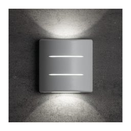 Kanlux 39183 - Aplică de perete LED pentru exterior REFAZI LED/6W/230V IP54 albă