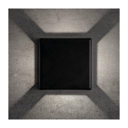 Kanlux 39182 - Aplica de perete LED pentru exterior REFAZI LED/6W/230V IP54, neagră