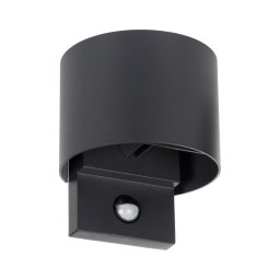 Kanlux 28995 - Aplica de perete LED REKA pentru exterior, cu senzor, LED/7W/230V, IP54, antracit