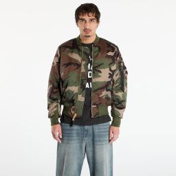 Jacheta Alpha Industries MA-1 Base Flight Jacket Camo Wdl Camo 65