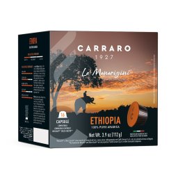 Carraro Ethiopia capsule compatibile Dolce Gusto 16 buc