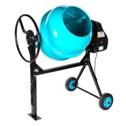 Betoniera Detoolz 180L, 1000W, cu roti si coroana de fonta