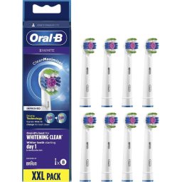 Oral-B CleanMaximiser 3D white brushes 8pcs