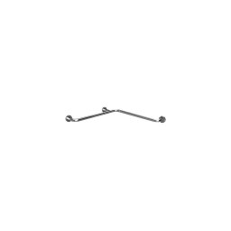 Bară de sprijin pentru duș 71 x 8 cm, inox/argintiu
