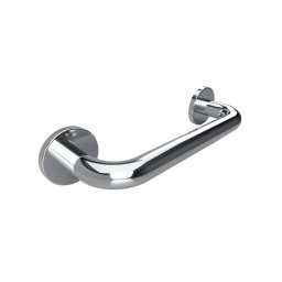 Mâner din inox 38x8 cm, finisaj argintiu