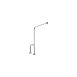 Bară de sprijin 23 x 89 cm inox/argintiu