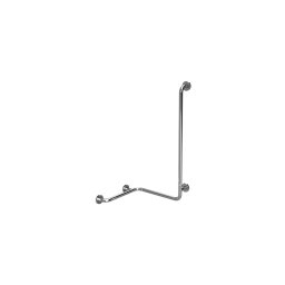 Bară de sprijin pentru duș 58 x 118 cm, inox, argintiu