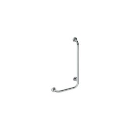 Bară de sprijin 63 x 89 cm, inox, argintie