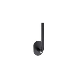 Suport pentru hârtie 4,5 x 18 cm, inox, negru