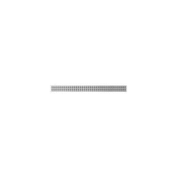 Canal de scurgere 69,5x2,3 cm inox/argintiu