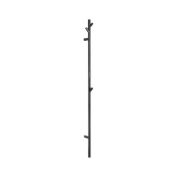 Uscător electric pentru prosoape tip bară, 172 cm, 46 W, negru