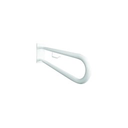 Mâner de sprijin 10x25 cm alb