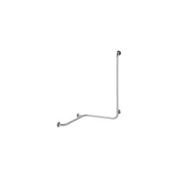 Bară de sprijin pentru duș 58x118 cm inox/argintiu