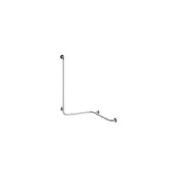 Bară de sprijin pentru duș 66 x 118 cm, inox/argintiu