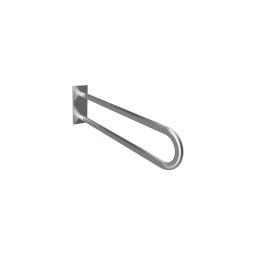Mâner de sprijin 10,3 x 25,3 cm, oțel inoxidabil/argintiu