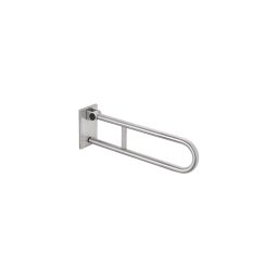 Suport rabatabil 12x22,5 cm inox/argintiu