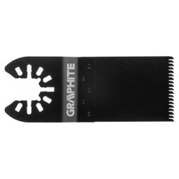 Panza/lama fierastrau, pentru multifunctional, HCS, 3 fete ascutite, pentru lemn, 34 mm, Graphite
