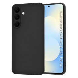 Husa Husa pentru Samsung Galaxy S25 FE - Techsuit SoftFlex - Black