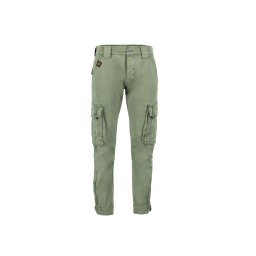 ALPHA INDUSTRIES Pantaloni cu buzunare verde