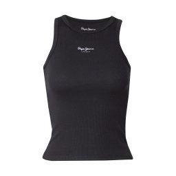 Pepe Jeans Top 'BOWIE' negru / alb
