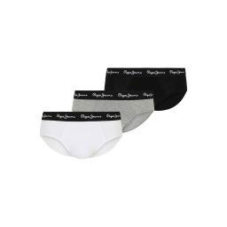 Pepe Jeans Slip 'PEPE' gri amestecat / negru / alb