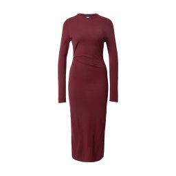 DKNY Rochie tricotat roșu carmin