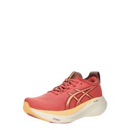 ASICS Sneaker de alergat 'Gel-Nimbus 27' maro mokka / portocaliu deschis / roz zmeură