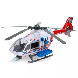 Dickie: Elicopter mega-salvare Airbus H145 cu efecte de lumină și sunet