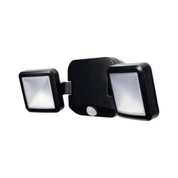 Osram - Proiector LED de perete pentru exterior cu senzor BATTERY 2xLED/5W/4xD IP54