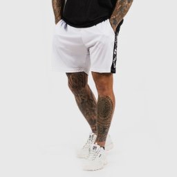 GymBeam Șort Vertical White L
