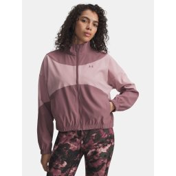 Women's Under Armour UA Rival Woven Jacket-BRN - Women's