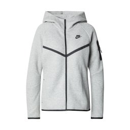 Nike Sportswear Hanorac 'Tech Fleece 2' gri deschis / negru
