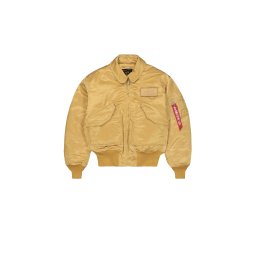 ALPHA INDUSTRIES Geacă de primăvară-toamnă 'CWU-45 Heritage' auriu / roșu