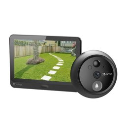 RESIGILAT-Vizor electronic smart EZVIZ WiFi FullHD monitor 4.3 inch acumulator 4600mAh slot SDcard - CS-HP4(2WPFBS)
