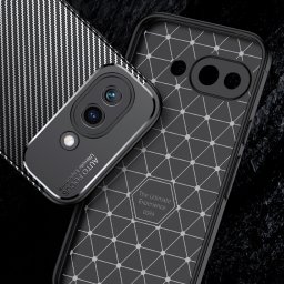 Husa Techsuit - CarbonFiber - Google Pixel 9a - Black