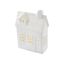 Decorațiune LED de Crăciun – căsuță, alimentare CR2032