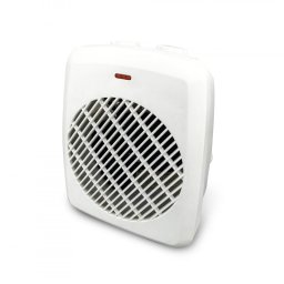 Aeroterma ELITE EFH-1385, 2000W, 20 m², 3 trepte, Termostat reglabil, Indicator de putere, Alb