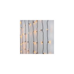 Eglo 410829 - Perdea LED de exterior GOLDEN, 120 LED, 1,3 m, IP44, alb cald
