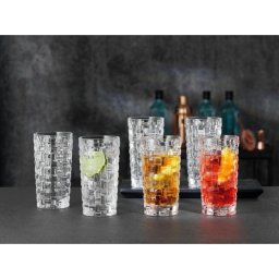 BOSSA NOVA Set 12 pahare sticla cristalina Nachtmann apa 395 ml