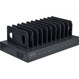 Statie de incarcare (incarcator priza) 1000W cu 10 x USB-C PD3.0 QC5.0, InLine IL31516B