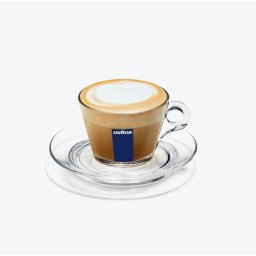 Lavazza cesti sticla Cappuccino si farfurii set 12 buc