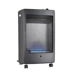 Soba pe gaz ELITE EBF-1364, 3.8 kW, 35 m², 327 g/h, 2 trepte, Senzor de oxigen ODS, Protectie la inclinare, Aprindere piezoelectrica, Negru