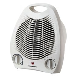 Aeroterma Heinner HFH-L2000WH, 2000 W, 2 trepte de putere, Termostat reglabil, Protectie la supraincalzire, Alb