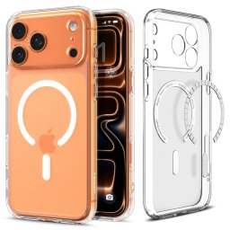 Husa silicon iPhone 17 Pro Spigen - Ultra Hybrid MagSafe - Frost White