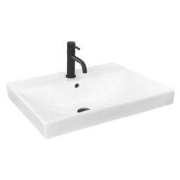Lavoar încastrat MANDY 46 x 60 cm ceramică/alb lucios - REA-U3326