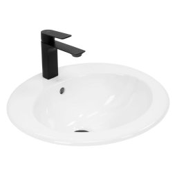 REA-U4122 - Lavoar încastrat DALIA 46x51,5 cm ceramică/alb lucios
