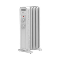 Sencor - Radiator cu ulei, 7 elemente, 600/900/1500 W, 230 V, alb