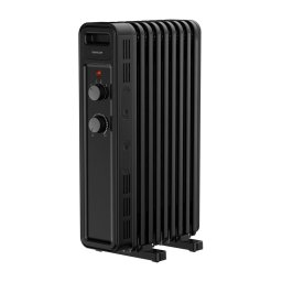 Sencor - radiator electric cu ulei, 9 secțiuni, 800/1200/2000W/230V, negru