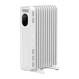 Sencor - Radiator electric cu ulei, 11 elemente, 1000/2300 W, 230 V, alb + telecomandă
