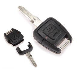Carcasa cheie auto Techstar cu 2 butoane si lama pe stanga – compatibila Opel si Vauxhall Astra, Corsa, Meriva, Zafira
